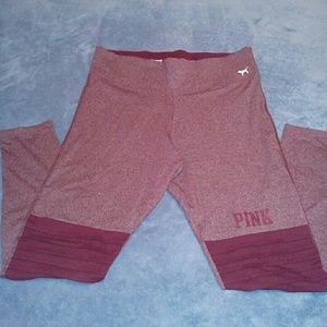 PINK by VS YOGA PANTS sz LG